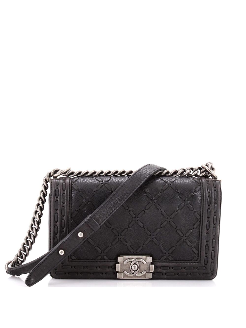 Chanel 19 Flap Bag Quilted Leather Maxi #256632C48B